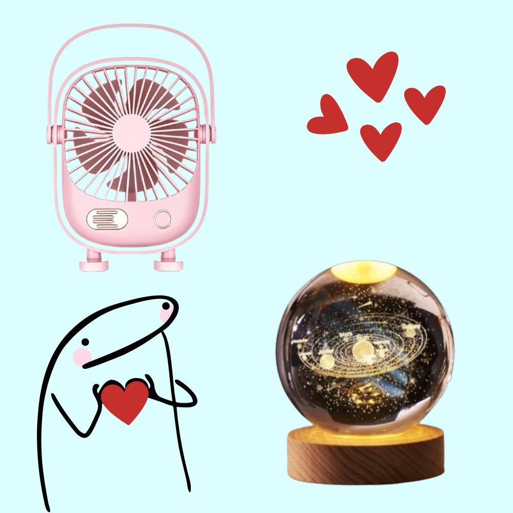 lampara bola cristal + ventilador escrit